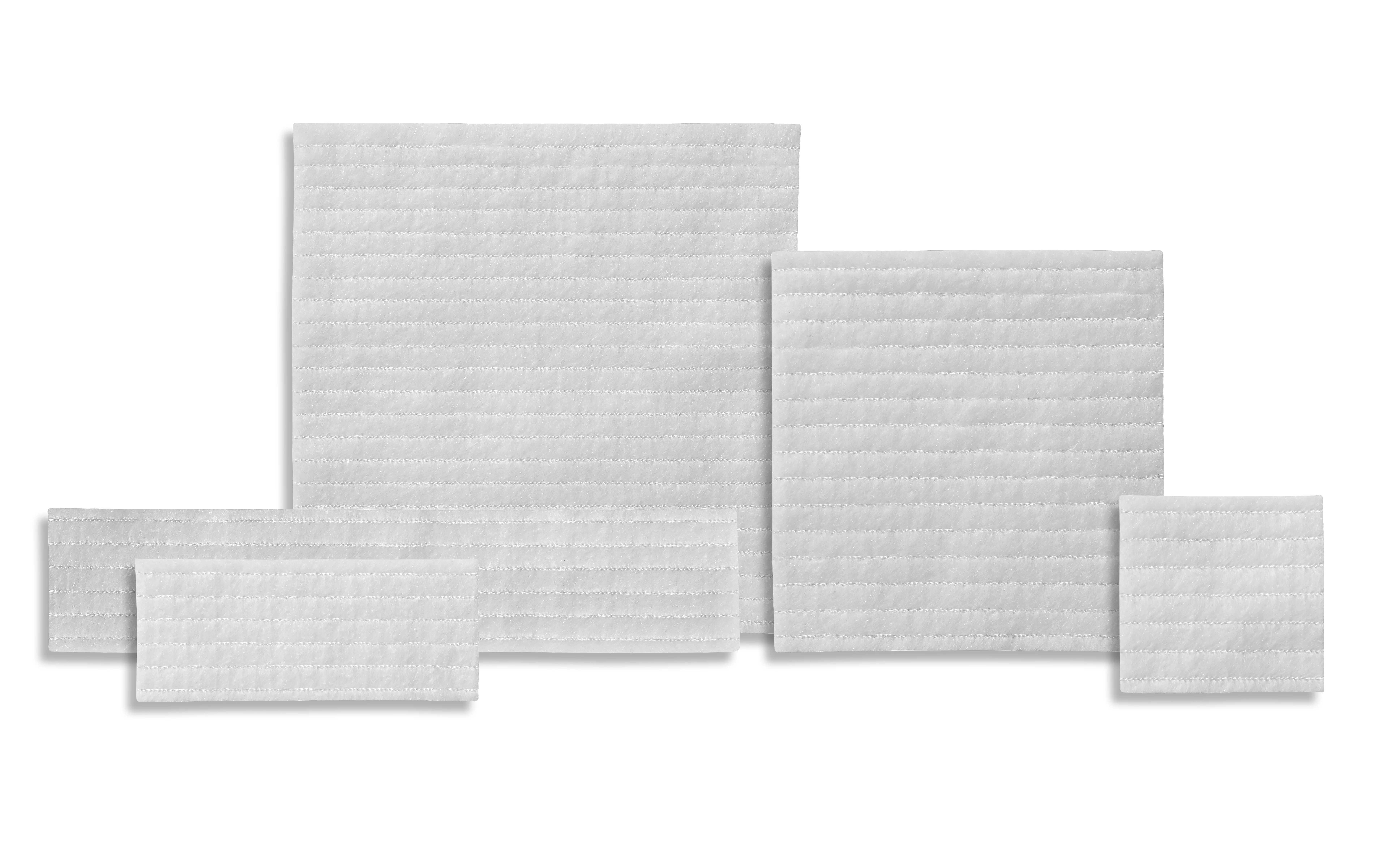 a group of grey rectangular objects